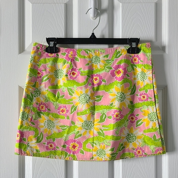 Lilly Pulitzer Dresses & Skirts - Lilly Pulitzer Vintage Revesible Mini Skirt